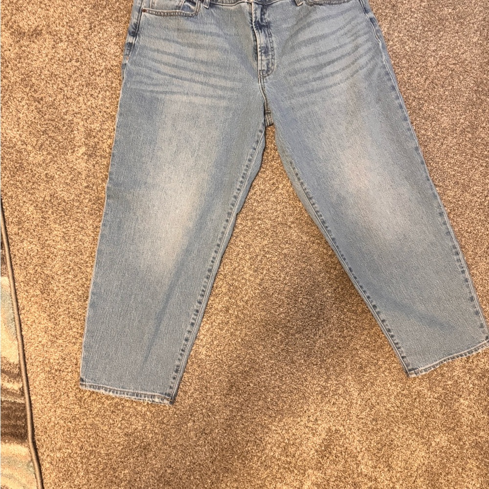 Old Navy High-Rise OG Straight Jeans - Light Blue size 20